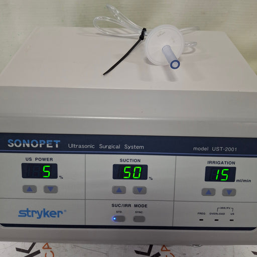 Stryker Stryker SonoPet Omni UST-2001 Ultrasonic Surgical System Electrosurgical Units reLink Medical