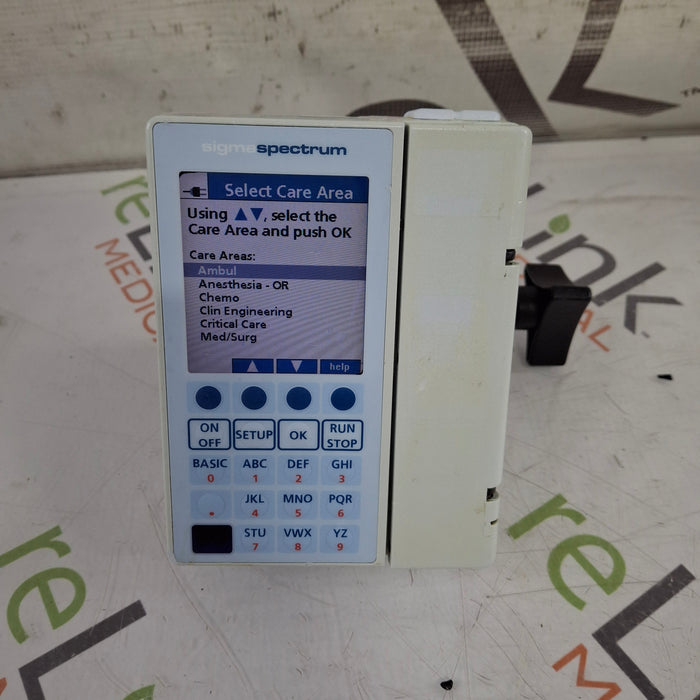 Baxter Sigma Spectrum 6.02.06 without Battery Infusion Pump