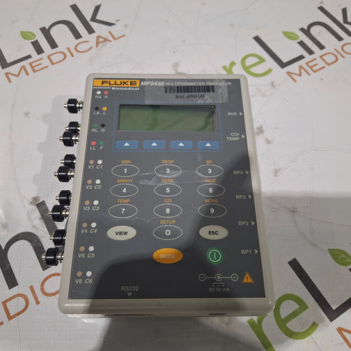 Fluke Fluke MPS450 Multiparameter Simulator Test Equipment reLink Medical