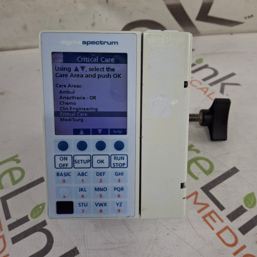 Baxter Baxter Sigma Spectrum 6.02.07 without Battery Infusion Pump Infusion Pump reLink Medical