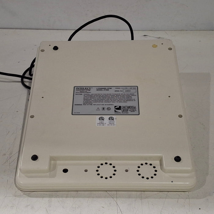 Chattanooga Group Chattanooga Group 7560 Intelect Legend Stim 4 Channel Combo Unit Fitness and Rehab Equipment reLink Medical