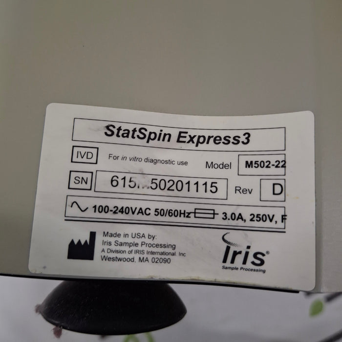 IRIS Medical IRIS Medical StatSpin Express 3 Centrifuge Centrifuges reLink Medical