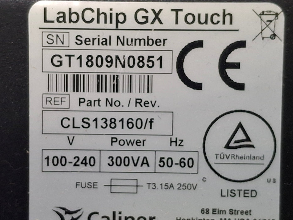 Caliper Life Sciences Labchip GX Touch HT High-Throughput Bioanalyzer