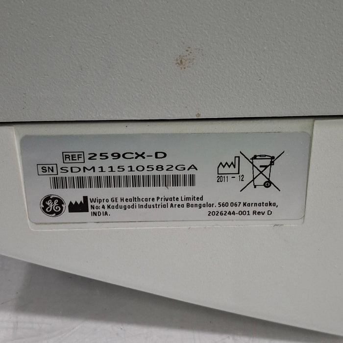 GE Healthcare GE Healthcare Corometrics 250cx Series Model 259cx Fetal Monitor Patient Monitors reLink Medical