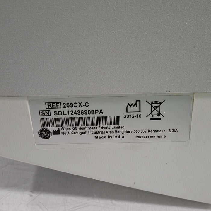 GE Healthcare GE Healthcare Corometrics 250cx Series Model 259cx-c Fetal Monitor Patient Monitors reLink Medical