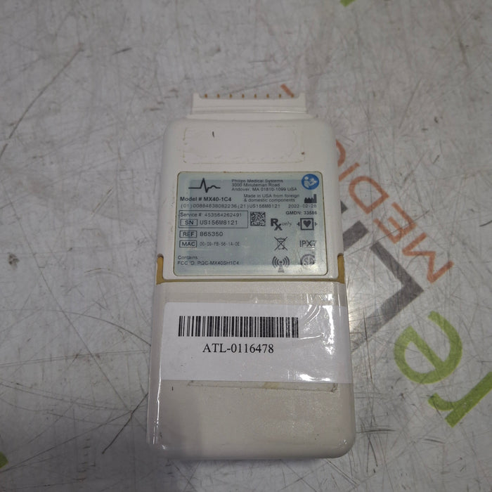 Philips MX40 1.4 ECG 865350 Telemetry Transmitter
