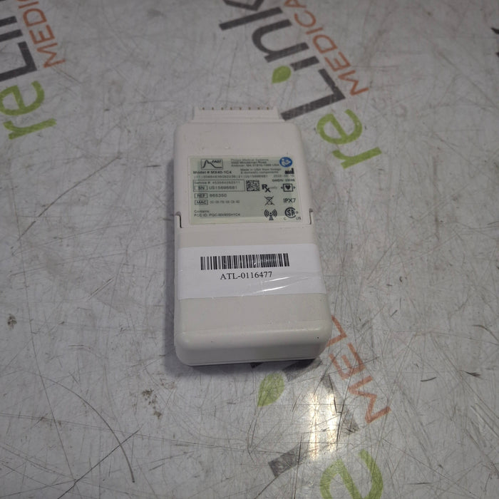 Philips Philips MX40 1.4 ECG/SPO2 865350 Telemetry Transmitter Patient Monitors reLink Medical