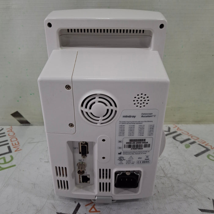 Mindray Mindray Datascope Accutorr V Vital Signs Monitor Patient Monitors reLink Medical