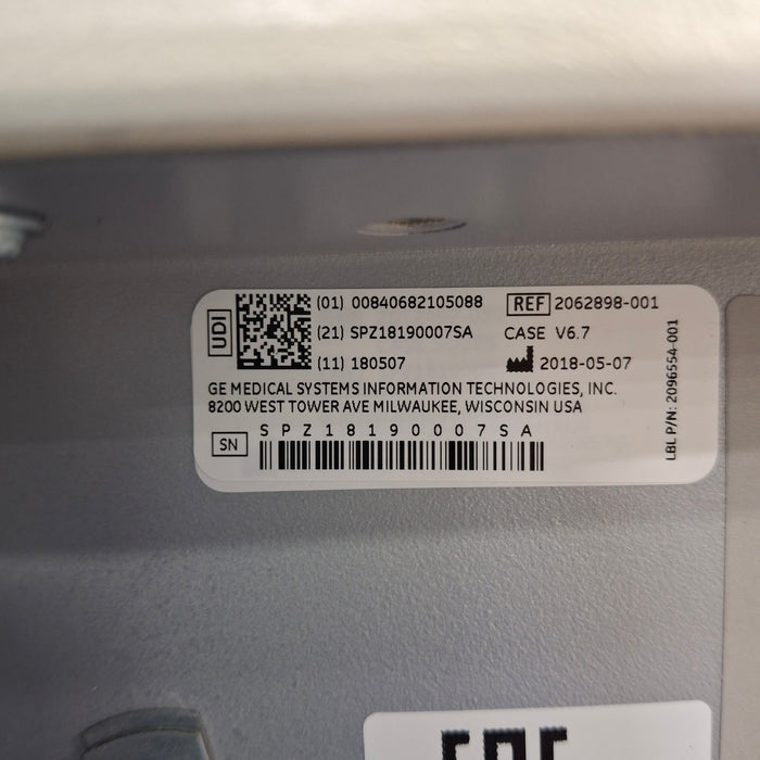 GE Healthcare Case 6.7 Stress Test Console