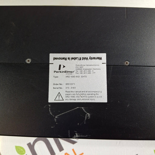 Perkin Elmer Perkin Elmer XRD 1640 Digital Detector System X-Ray Equipment reLink Medical