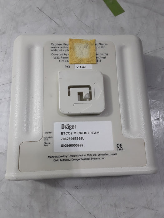 Draeger Medical Draeger Medical Infinity etCO2 Microstream SmartPod Module Patient Monitors reLink Medical