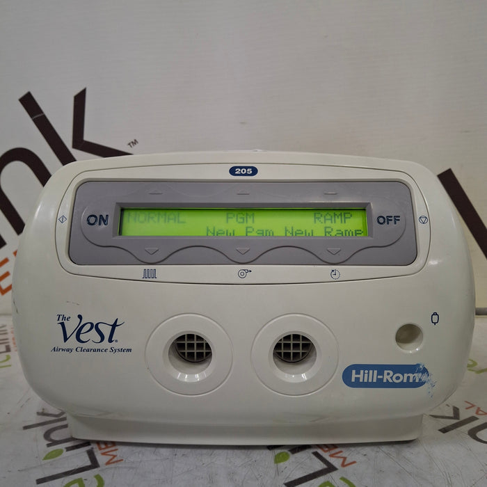 Hill-Rom Hill-Rom The Vest Airway Clearance System Model 205 Respiratory reLink Medical