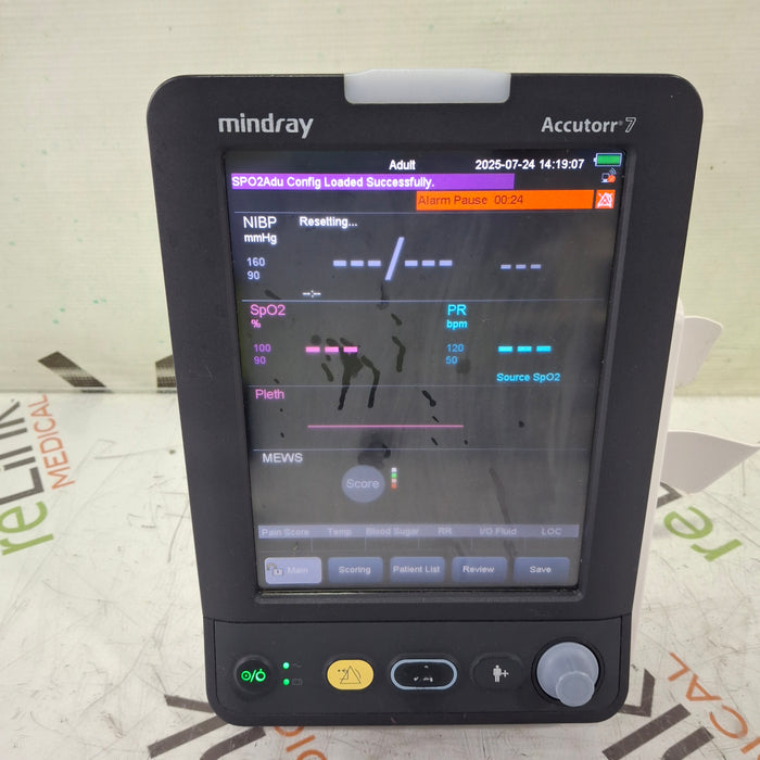 Mindray Mindray Accutorr 7 Vital Signs Monitor Patient Monitors reLink Medical
