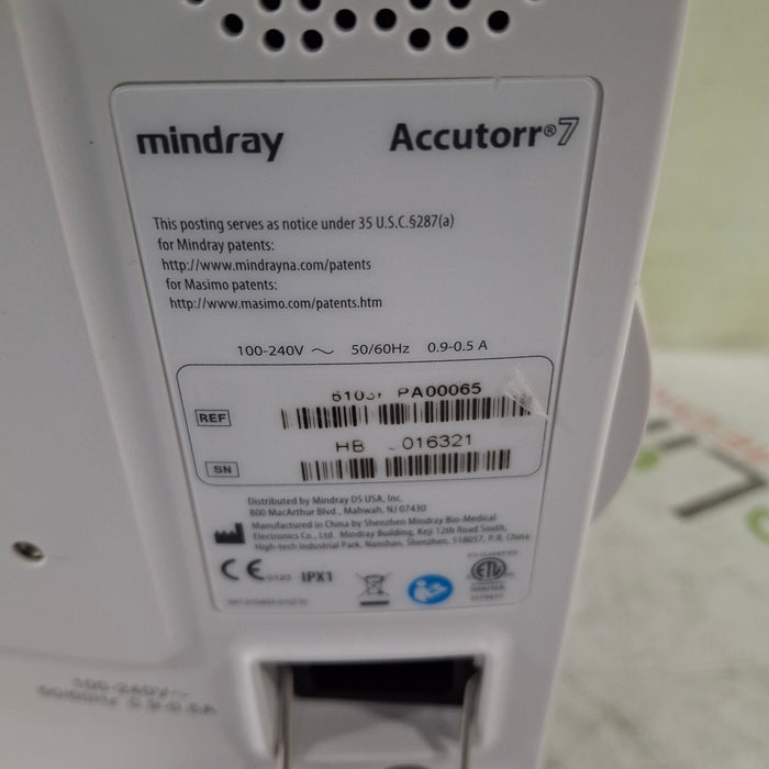 Mindray Mindray Accutorr 7 Vital Signs Monitor Patient Monitors reLink Medical
