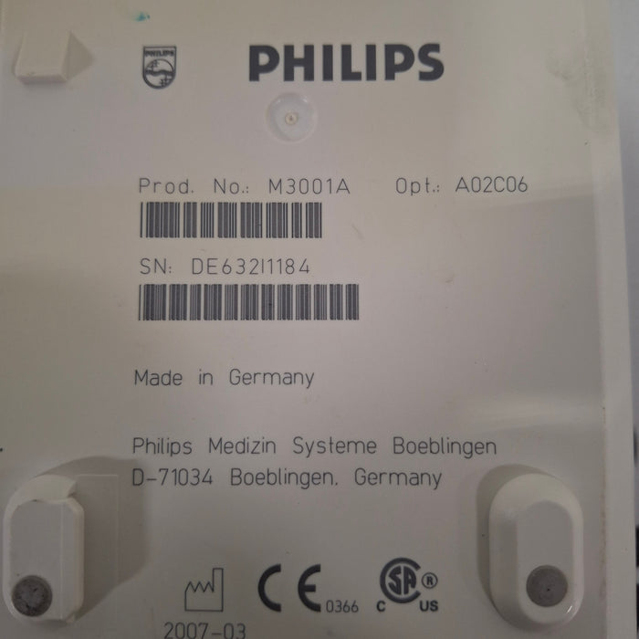 Philips Philips M3001A-A02C06 OxiMax SpO2, NIBP, ECG, Temp, IBP MMS Module Patient Monitors reLink Medical