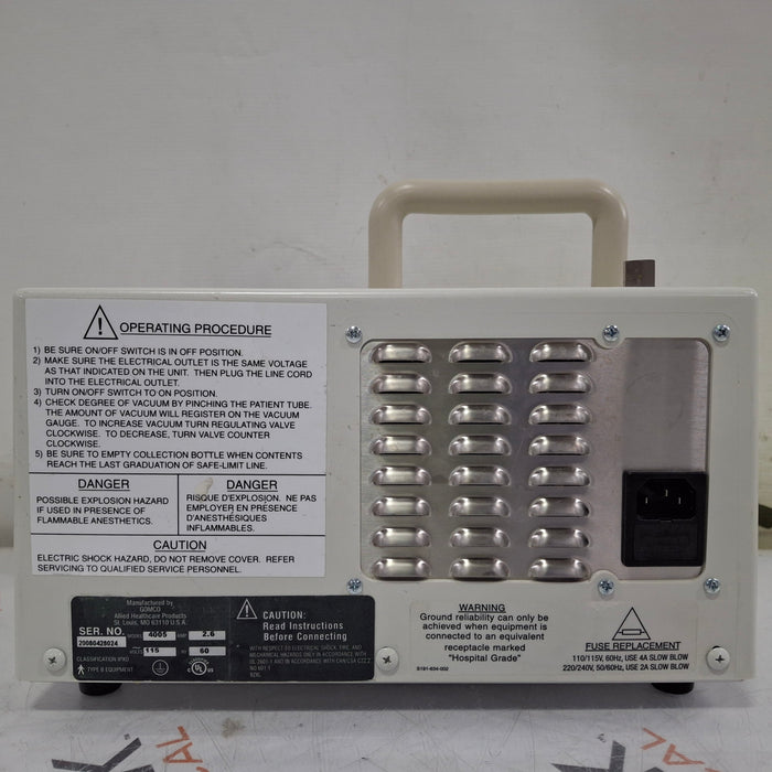 Gomco Gomco 4005 Pump Surgical Equipment reLink Medical