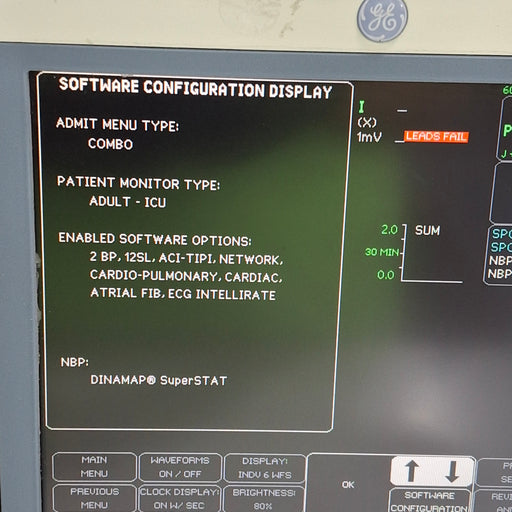 GE Healthcare GE Healthcare Dash 4000 - Masimo SpO2 Patient Monitor Patient Monitors reLink Medical