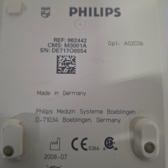 Philips Philips M3001A-A02C06 OxiMax SpO2, NIBP, ECG, Temp, IBP MMS Module Patient Monitors reLink Medical