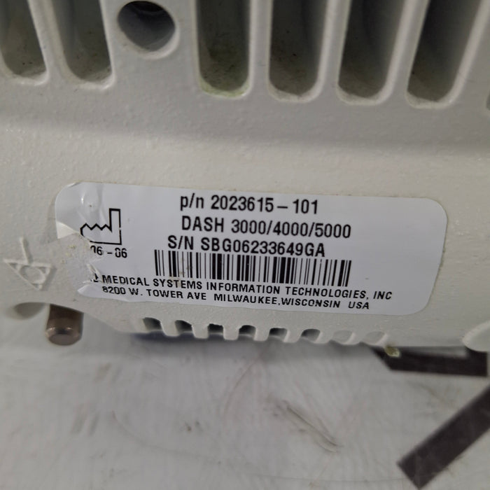 GE Healthcare Dash 3000 - GE/Nellcor SpO2 Patient Monitor