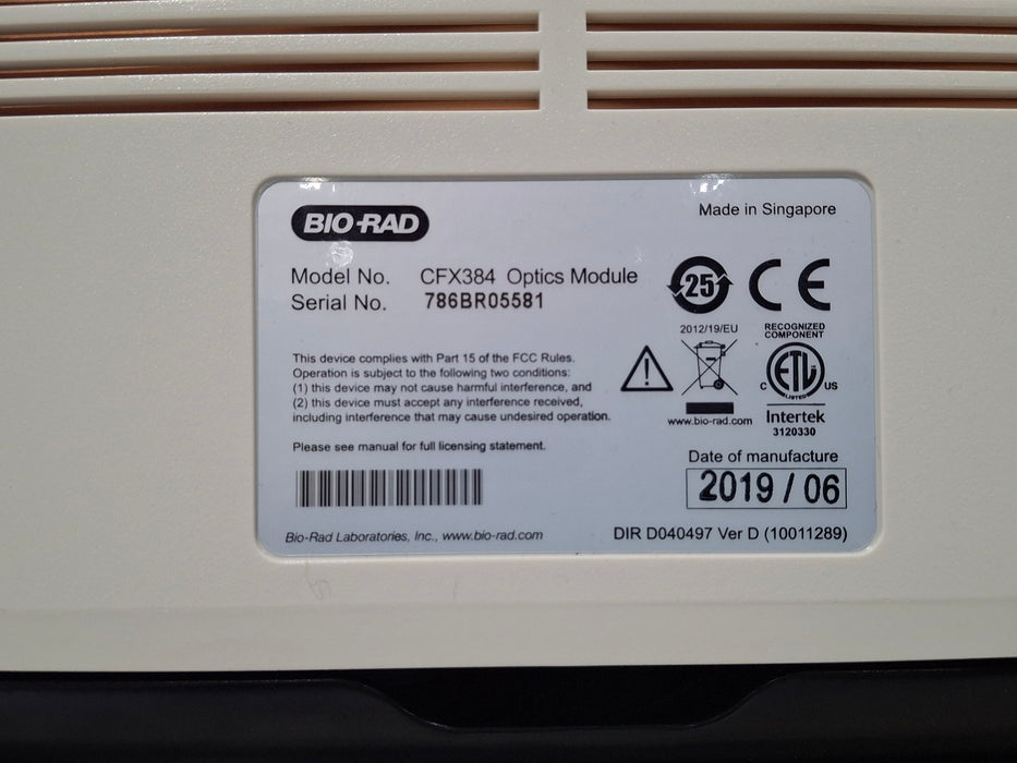 Bio-Rad C1000 Touch PCR Thermal Cycler