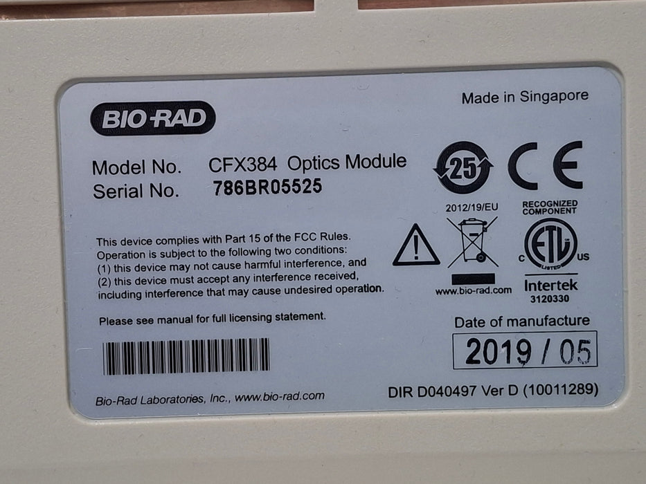 Bio-Rad Bio-Rad C1000 Touch PCR Thermal Cycler Research Lab reLink Medical
