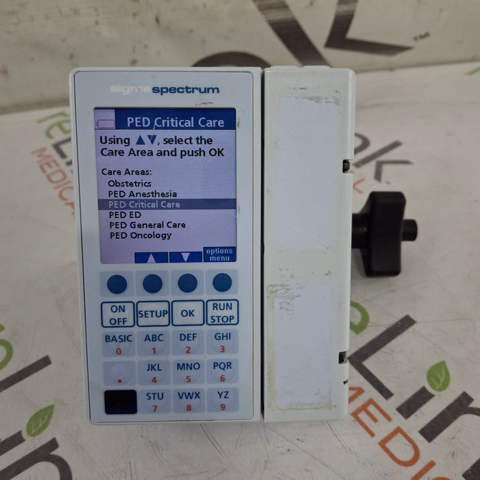 Baxter Baxter Sigma Spectrum 8.01.00 w/o Battery Infusion Pump Infusion Pump reLink Medical