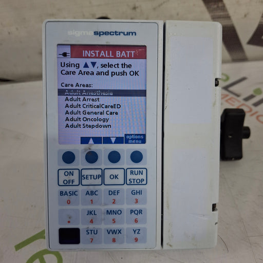 Baxter Baxter Sigma Spectrum 8.00.04 w/o Battery Infusion Pump Infusion Pump reLink Medical