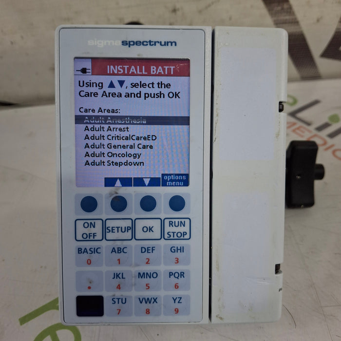 Baxter Baxter Sigma Spectrum 8.00.04 w/o Battery Infusion Pump Infusion Pump reLink Medical