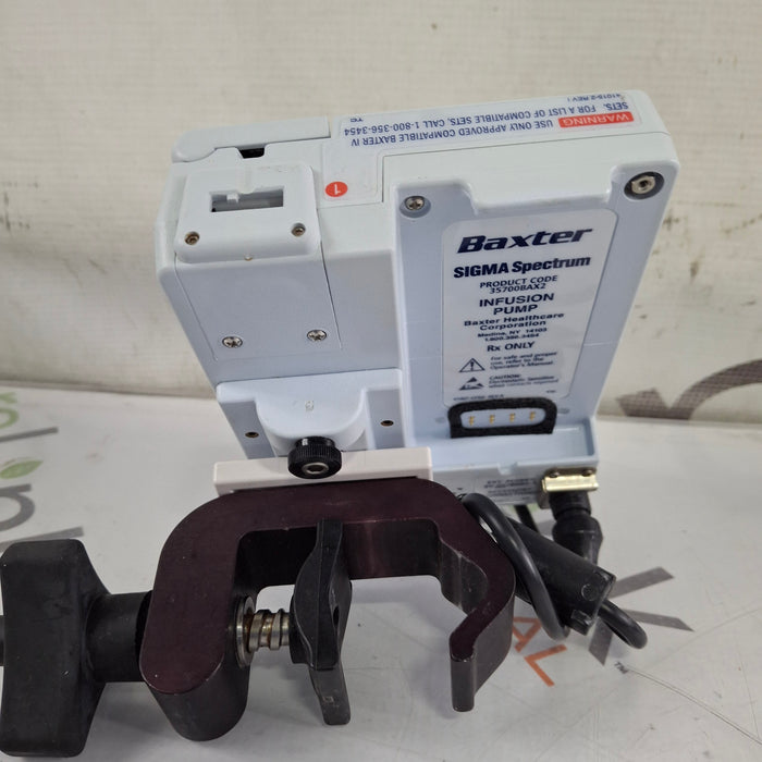 Baxter Sigma Spectrum 8.01.00 w/o Battery Infusion Pump
