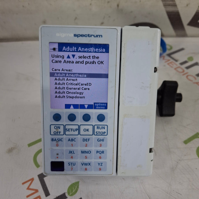Baxter Sigma Spectrum 8.01.00 w/o Battery Infusion Pump