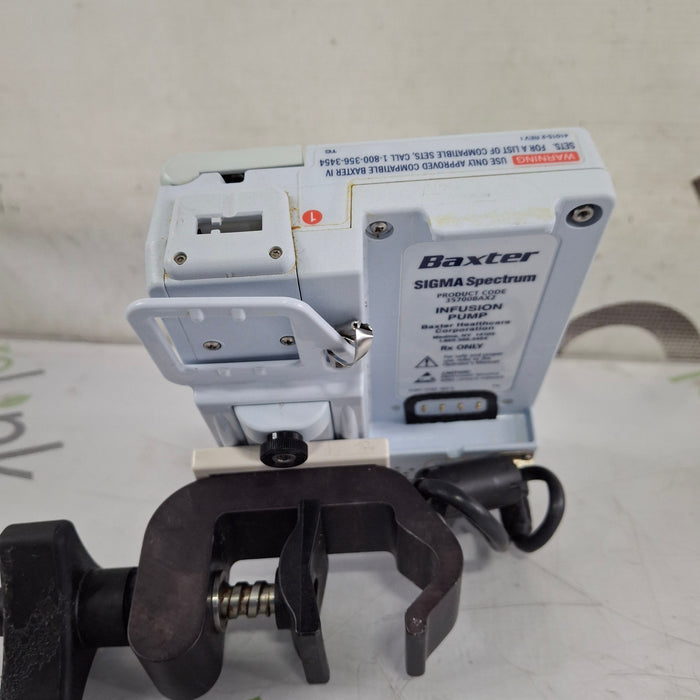 Baxter Sigma Spectrum 8.01.00 w/o Battery Infusion Pump