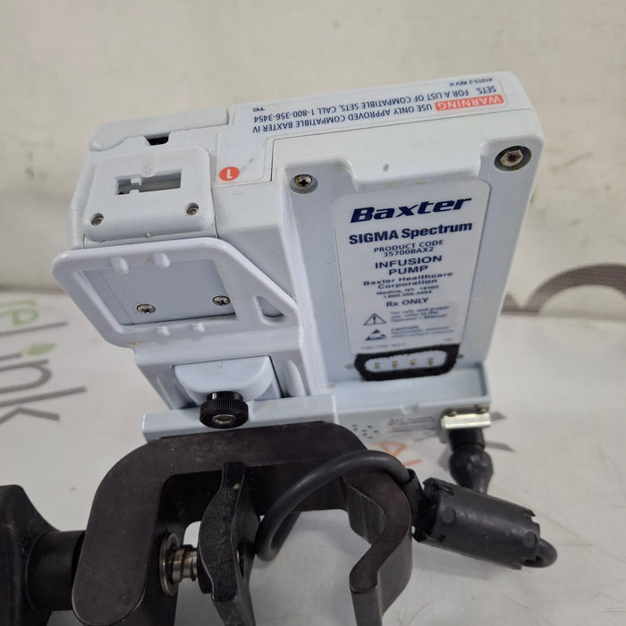 Baxter Sigma Spectrum 8.01.00 w/o Battery Infusion Pump