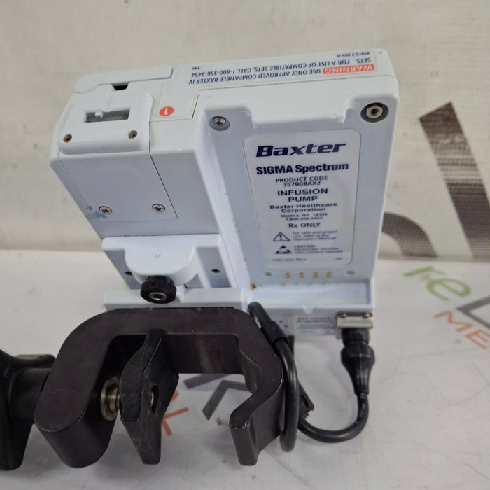 Baxter Baxter Sigma Spectrum 8.01.00 w/o Battery Infusion Pump Infusion Pump reLink Medical