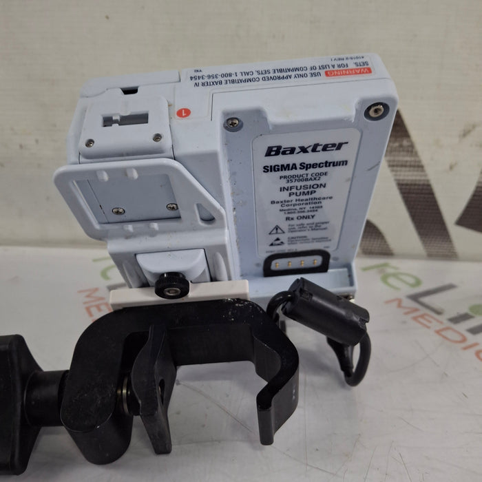 Baxter Sigma Spectrum 8.01.00 w/o Battery Infusion Pump