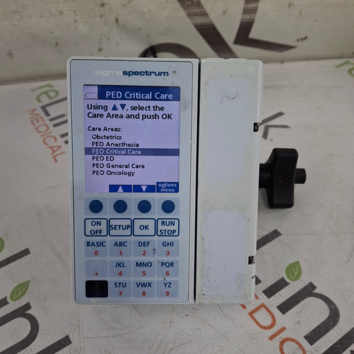 Baxter Baxter Sigma Spectrum 8.00.03 w/o Battery Infusion Pump Infusion Pump reLink Medical