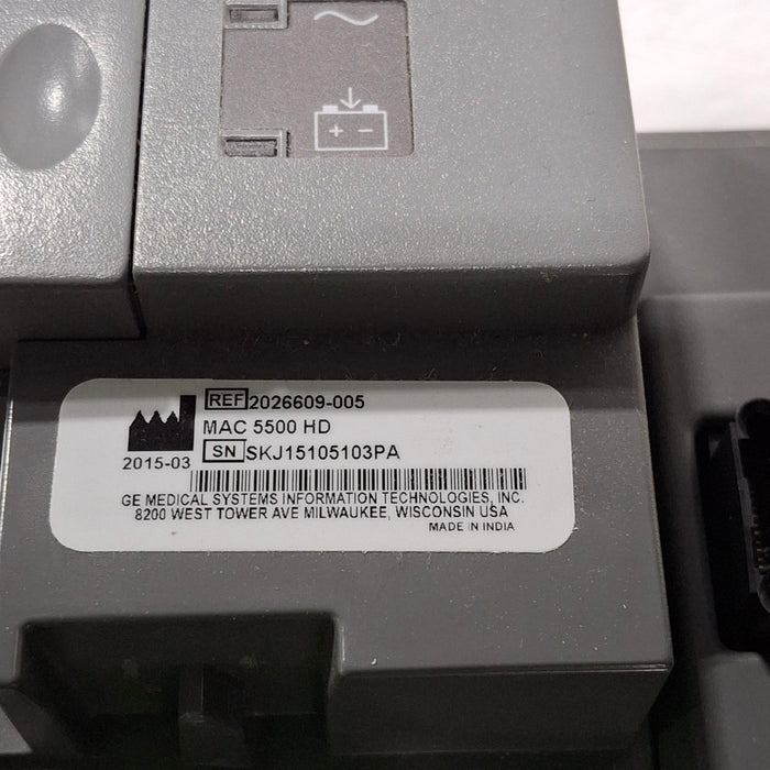 GE Healthcare GE Healthcare MAC 5500 HD ECG without CAM Module Cardiology reLink Medical