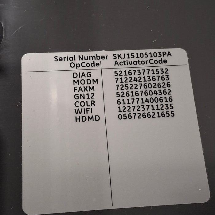 GE Healthcare GE Healthcare MAC 5500 HD ECG without CAM Module Cardiology reLink Medical