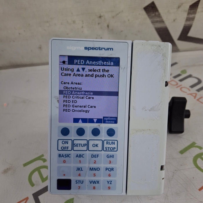 Baxter Baxter Sigma Spectrum 8.01.00 w/o Battery Infusion Pump Infusion Pump reLink Medical