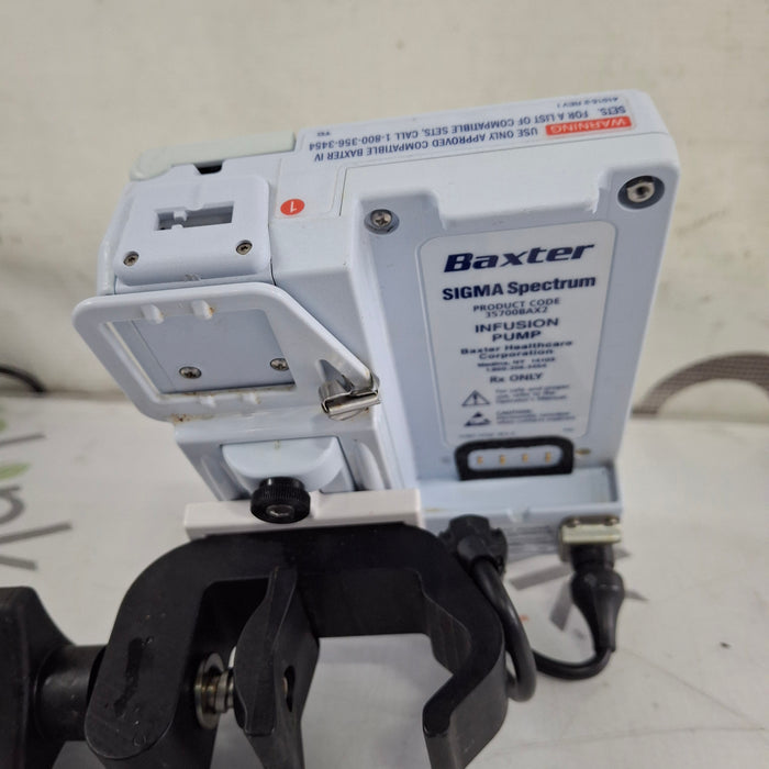 Baxter Baxter Sigma Spectrum 8.01.00 w/o Battery Infusion Pump Infusion Pump reLink Medical