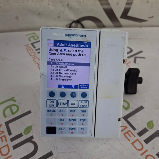 Baxter Baxter Sigma Spectrum 8.00.03 w/o Battery Infusion Pump Infusion Pump reLink Medical