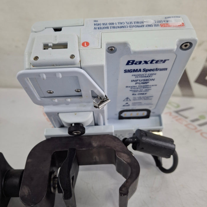 Baxter Baxter Sigma Spectrum 8.00.03 w/o Battery Infusion Pump Infusion Pump reLink Medical