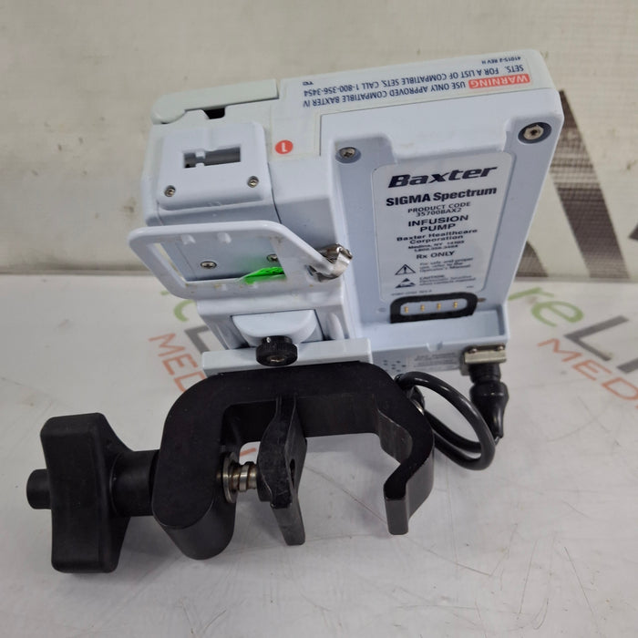 Baxter Sigma Spectrum 8.01.00 w/o Battery Infusion Pump