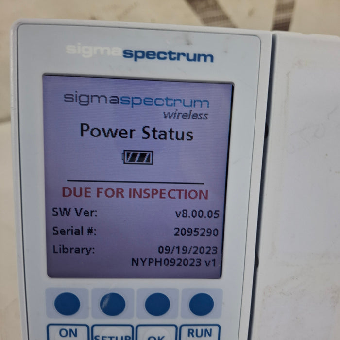 Baxter Baxter Sigma Spectrum 8.00.05 w/o Battery Infusion Pump Infusion Pump reLink Medical