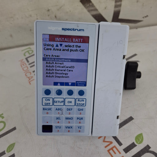 Baxter Baxter Sigma Spectrum 8.00.05 w/o Battery Infusion Pump Infusion Pump reLink Medical
