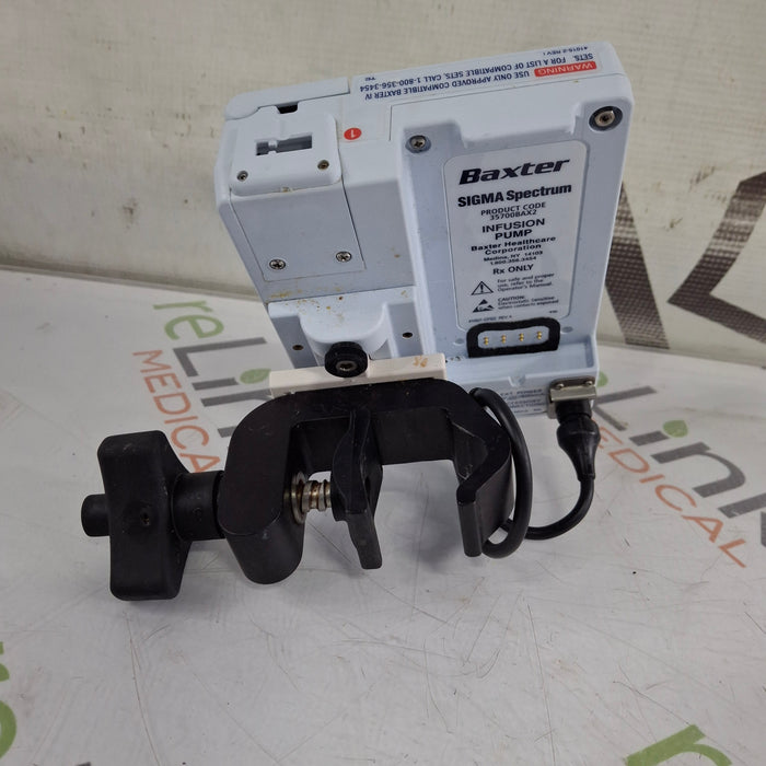 Baxter Baxter Sigma Spectrum 8.00.05 w/o Battery Infusion Pump Infusion Pump reLink Medical