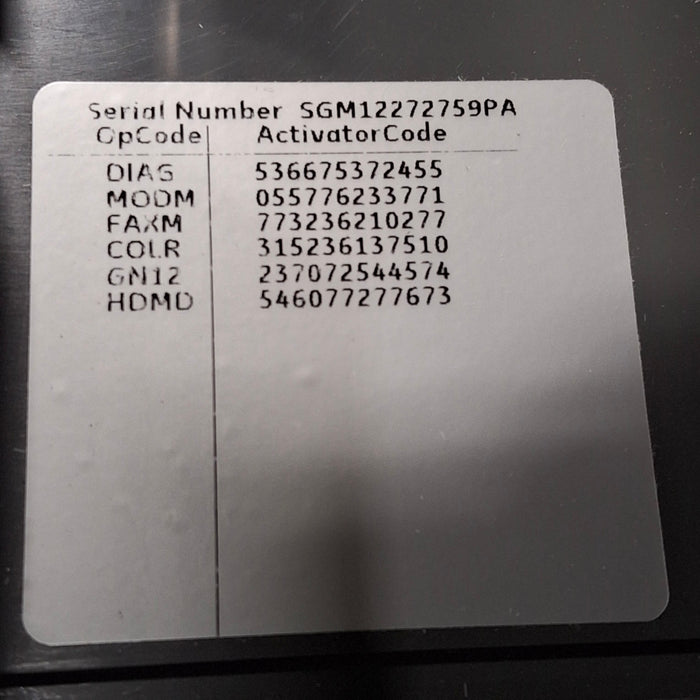 GE Healthcare GE Healthcare MAC 5500 HD ECG without CAM Module Cardiology reLink Medical