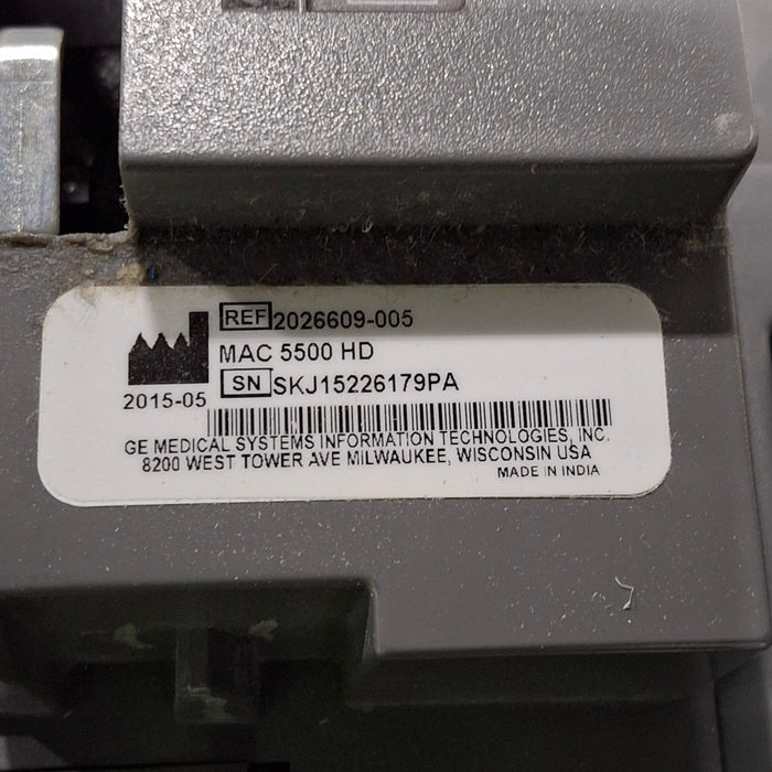 GE Healthcare GE Healthcare MAC 5500 HD ECG without CAM Module Cardiology reLink Medical
