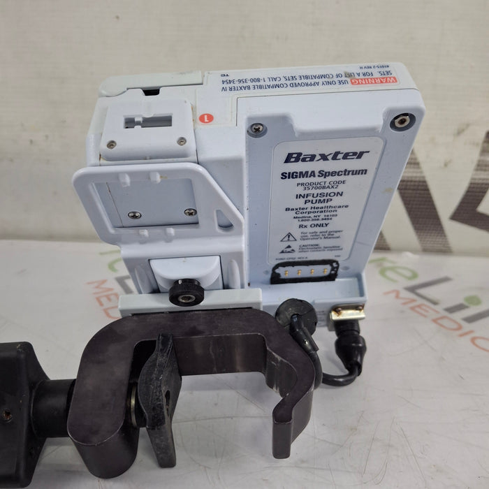 Baxter Baxter Sigma Spectrum 8.01.00 w/o Battery Infusion Pump Infusion Pump reLink Medical