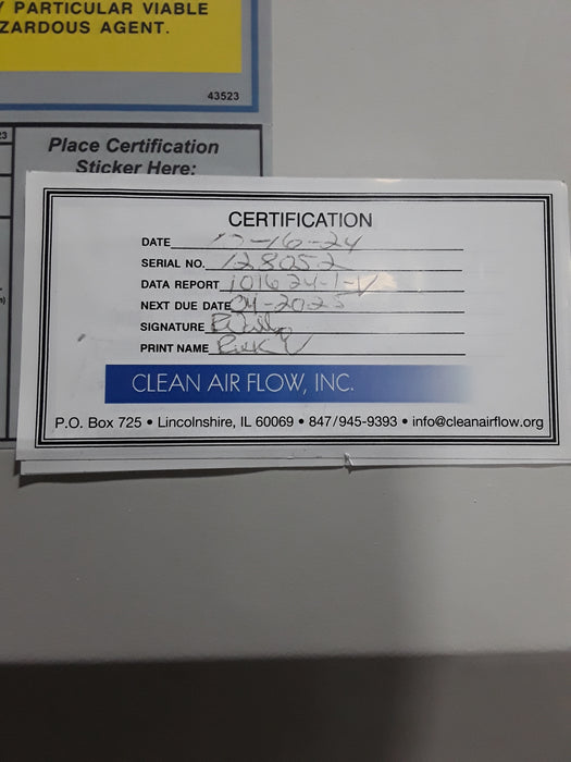 The Baker Company BCG 601 BioChemGARD Biological Safety Cabinet