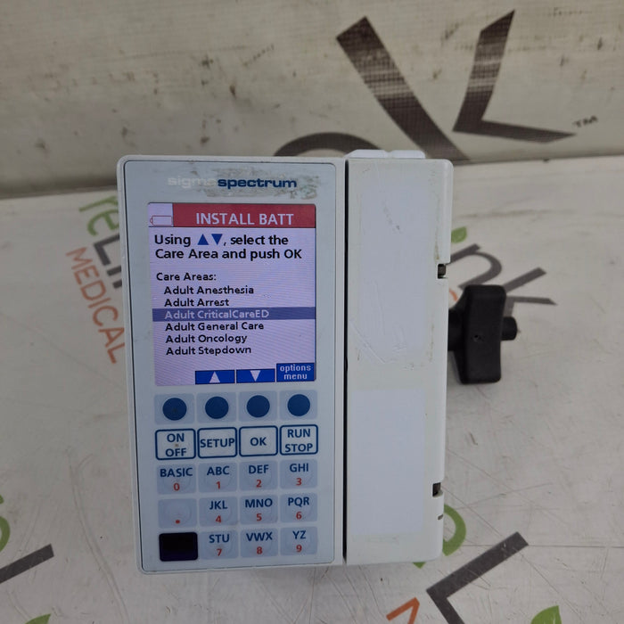 Baxter Sigma Spectrum 8.01.00 w/o Battery Infusion Pump